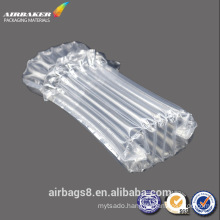 Inflatable air cushion column bag for toner cartridge